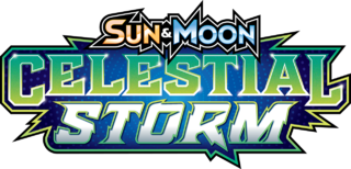 logo pokemon sun moon celestial storm