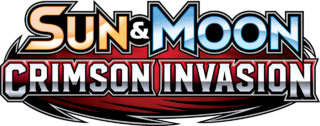 logo pokemon sun moon crimson invasion