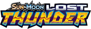 logo pokemon sun moon lost thunder